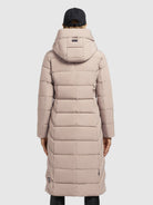 khujo-steppmantel-tynse-hellbeige-damen-wintermantel-wadenlang image 3