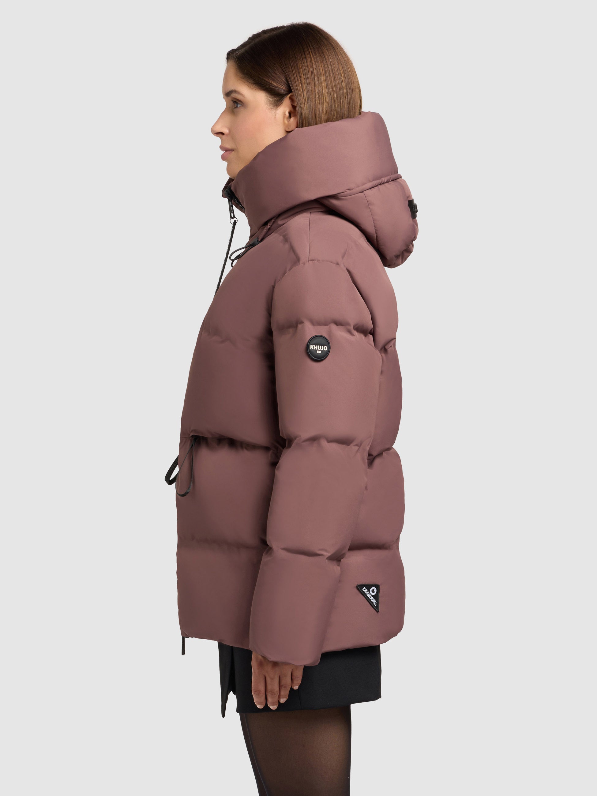 khujo-jacke-ellis2-orchid-lilac-steppjacke-loose-fit-wetterfest image 5