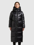 khujo-coat-tonia-black-gl-nzender-damen-steppmantel-loose-fit image 4
