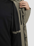 khujo-mantel-yimm-graugr-n-sommerparka-regular-fit-mit-kapuze image 8