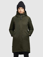 khujo-mantel-laria-damen-parka-dunkelgr-n-regular-fit image 2