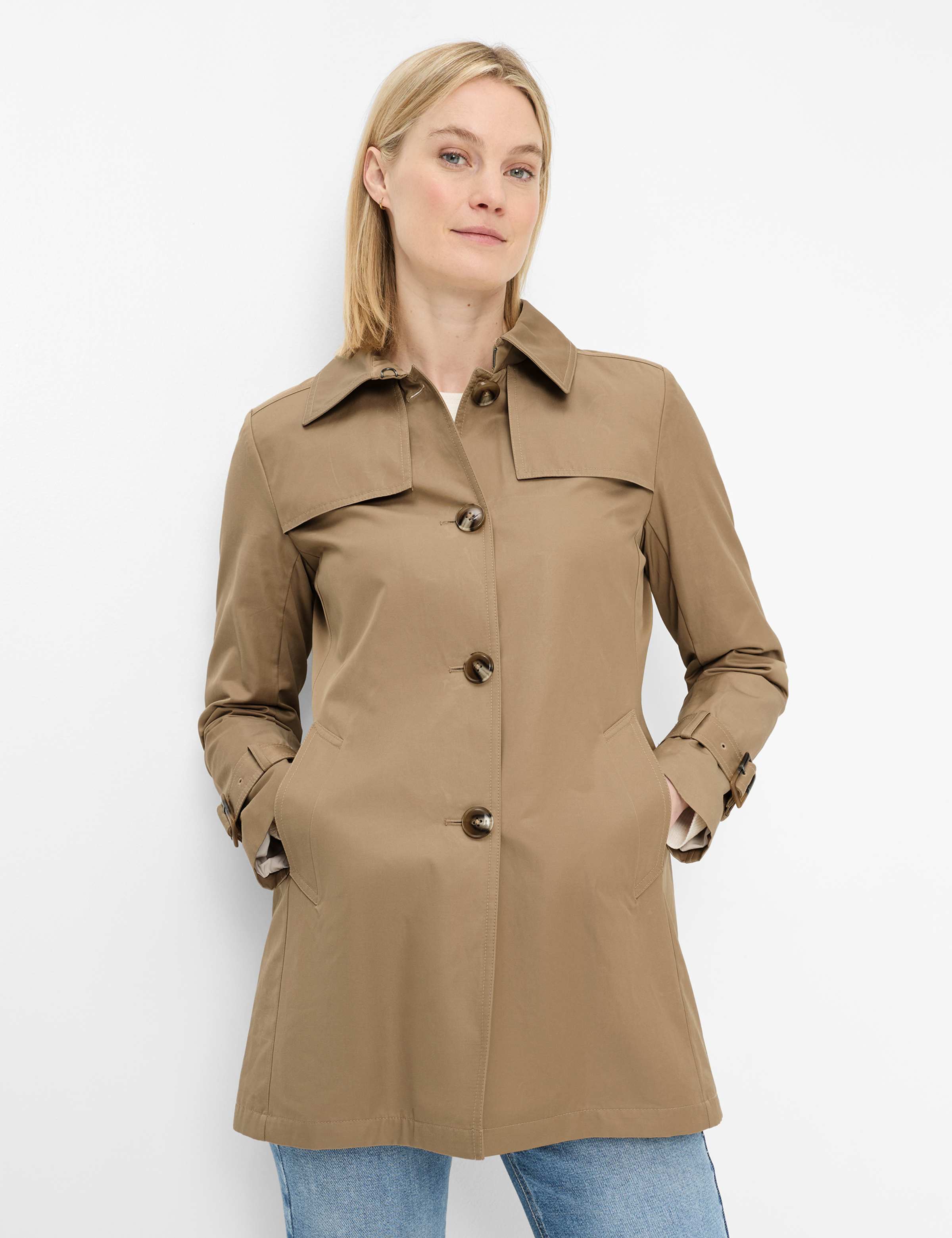 fuchs-schmitt-trenchcoat-kent-damen-city-trenchcoat-tailliert image 8