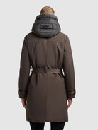 khujo-tarm-damen-mantel-graphite-grey-trenchcoat-wattiert image 3