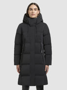 khujo-loni-damen-coat-dark-gray image 4