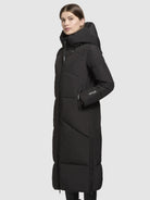 khujo-prayce-damen-coat-steppmantel-black image 5
