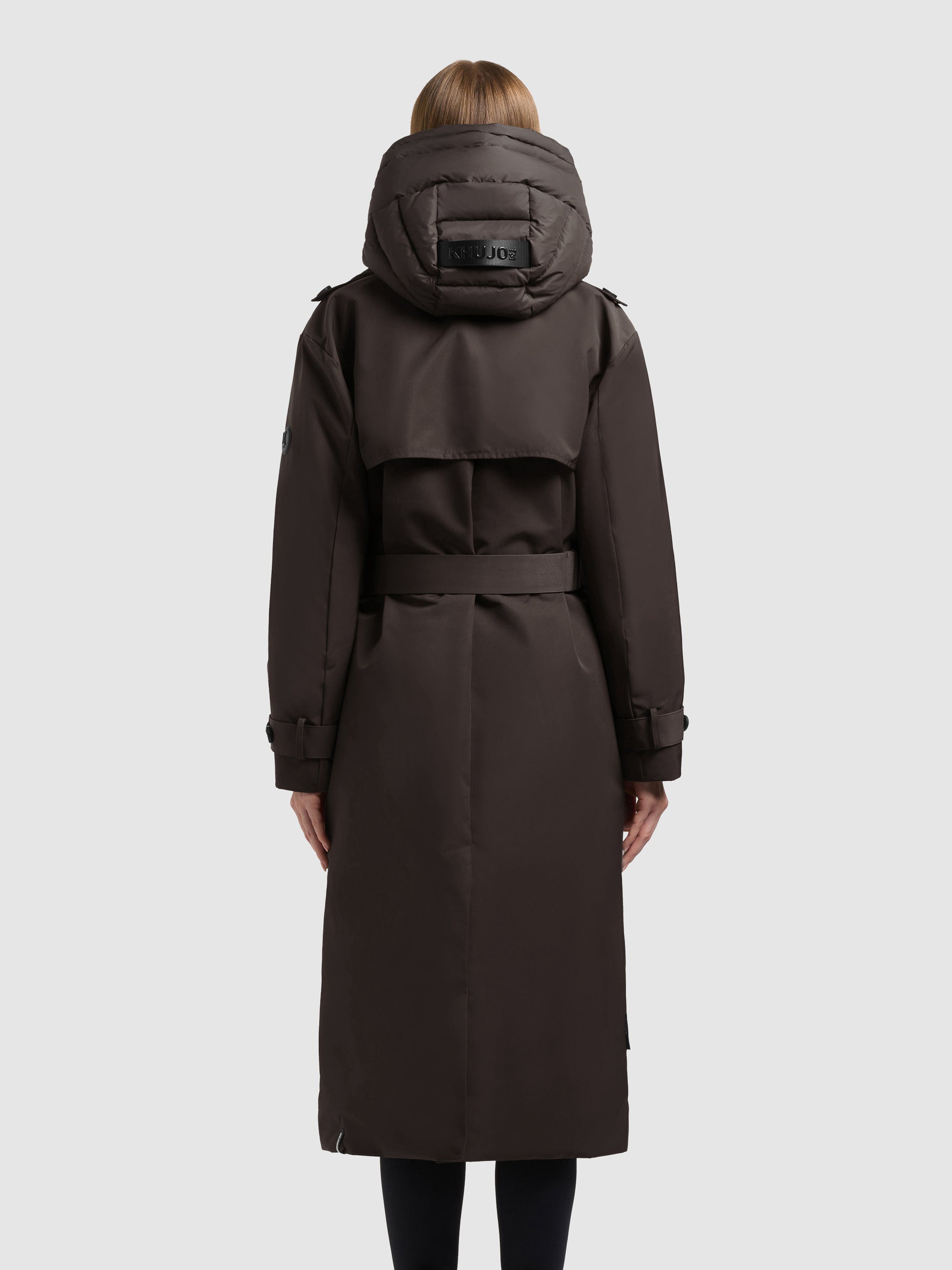 khujo-mantel-elena3-2in1-chocolate-chip-trenchcoat-mit-einsatz image 3