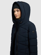 khujo-coat-tiff-port-blue-steppmantel-damen image 7