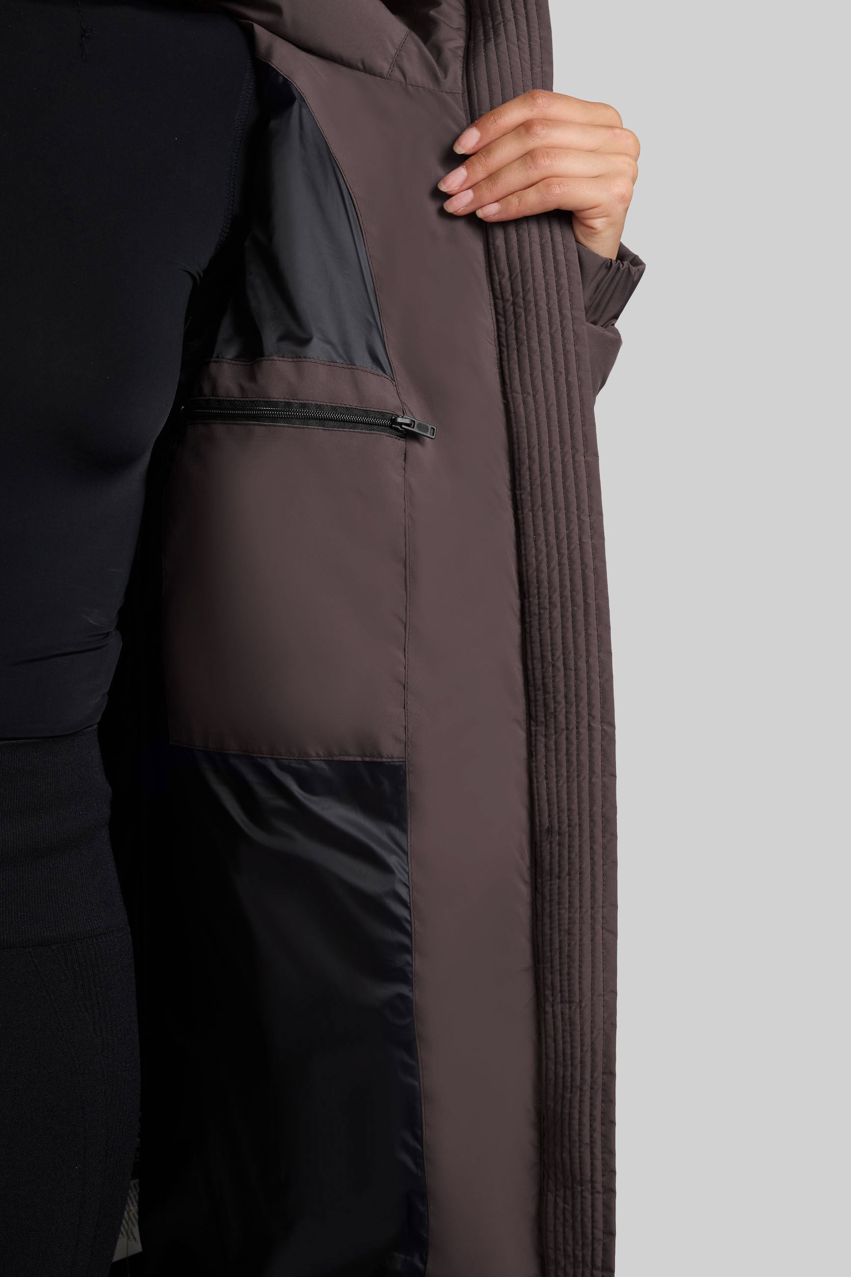 khujo-deria4-moody-plum-mantel-damen-wadenlanger-steppmantel-regular-fit image 8