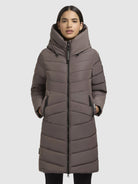 khujo-coat-pluz-mauve-damen-mantel-wattiert-mit-kapuze image 4