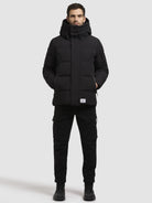 khujo-jacke-tato-damen-steppjacke-black image 2