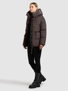 khujo-ellis2-damen-jacke-moody-plum image 2