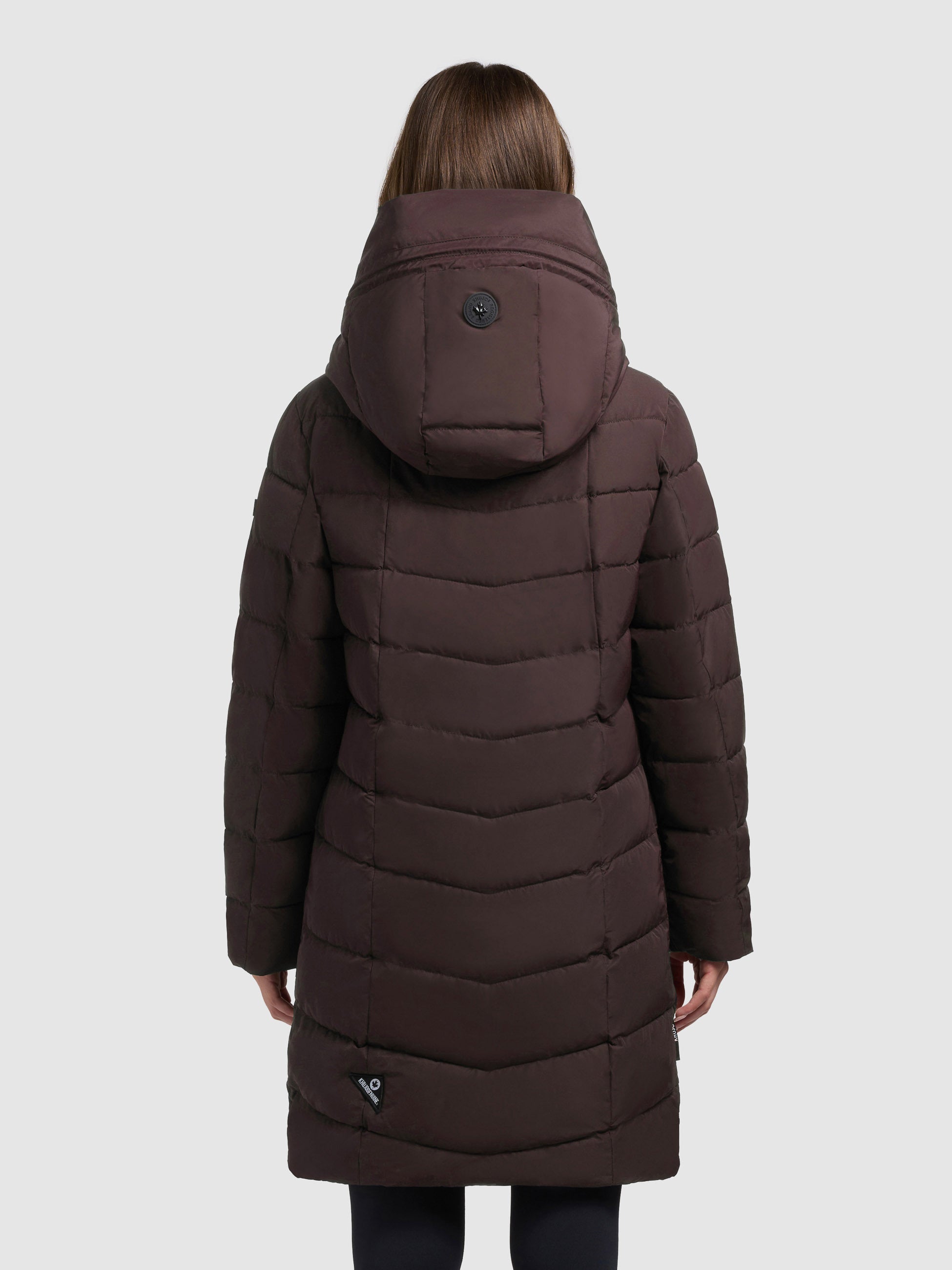 khujo-vare-steppmantel-damen-kurzer-wintermantel-in-moody-plum image 3