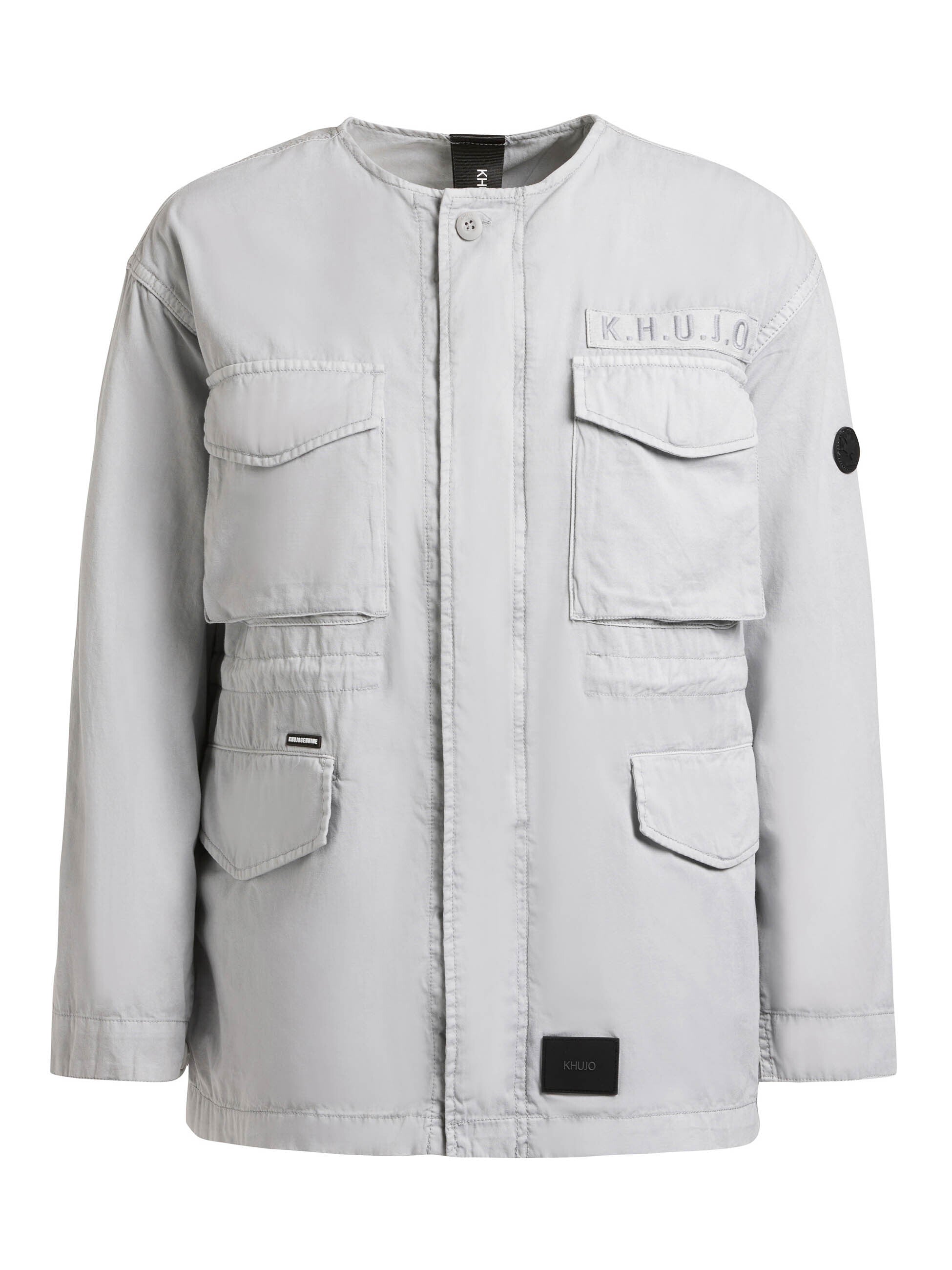 khujo-jacke-sunna-light-grey-fieldjacke-damen-aus-baumwoll-twill image 8