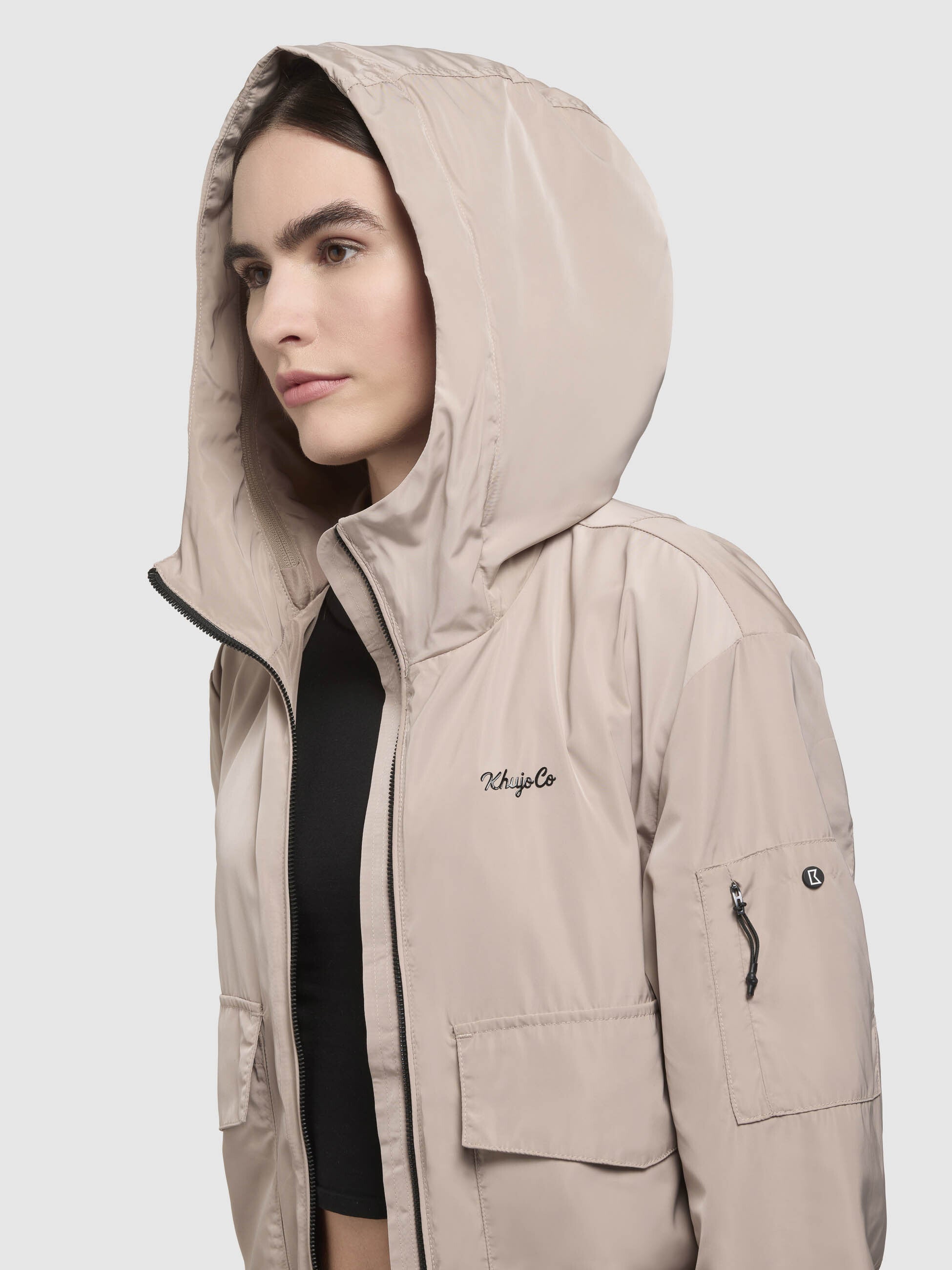 khujo-jacke-anov-beige-blouson-bomberjacke-mit-doppel-kapuze image 7