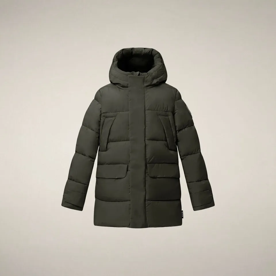 save-the-duck-walter-kinderparka-jungen-terra-gr-n image 1