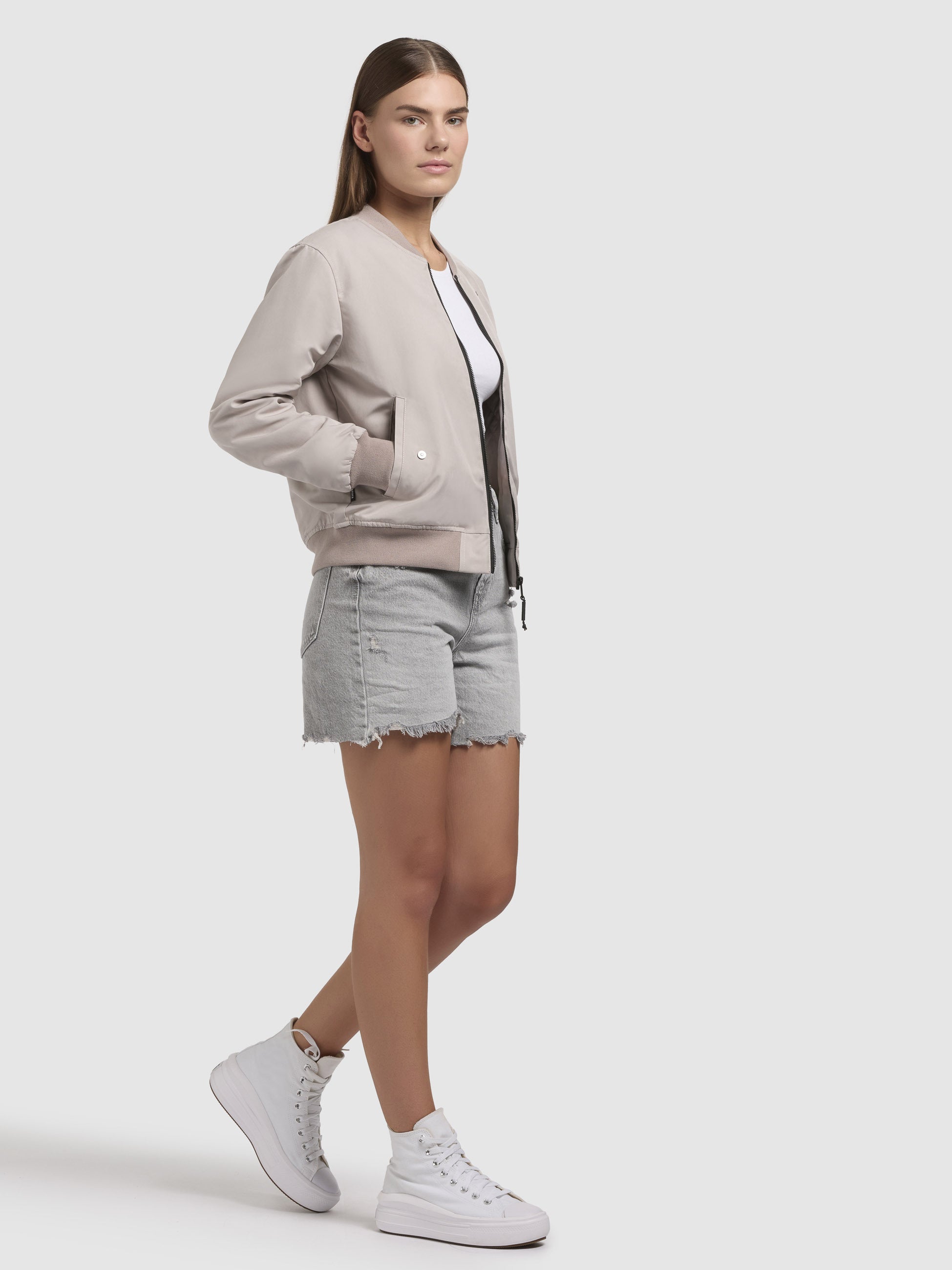 khujo-philo-bomberjacke-damen-graulila-regular-fit image 6
