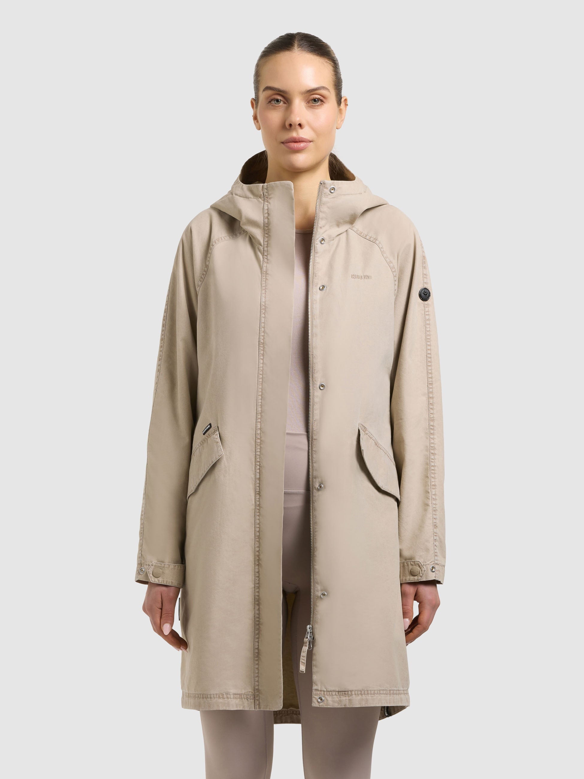 khujo-mantel-leal-bergangsmantel-mit-kapuze-moussy-beige image 4
