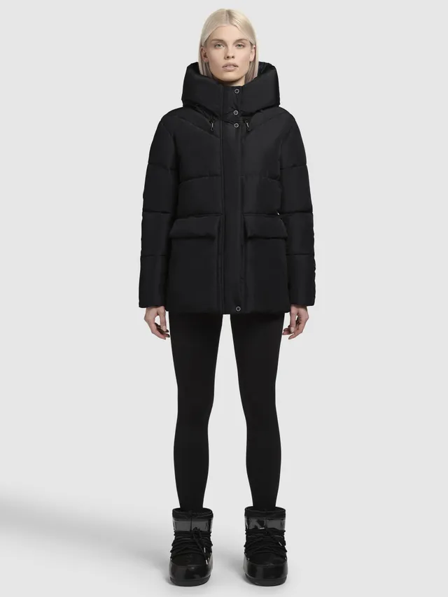 khujo-jacke-ora-schwarz-damen-winterjacke-wattiert-h-ftlang image 1