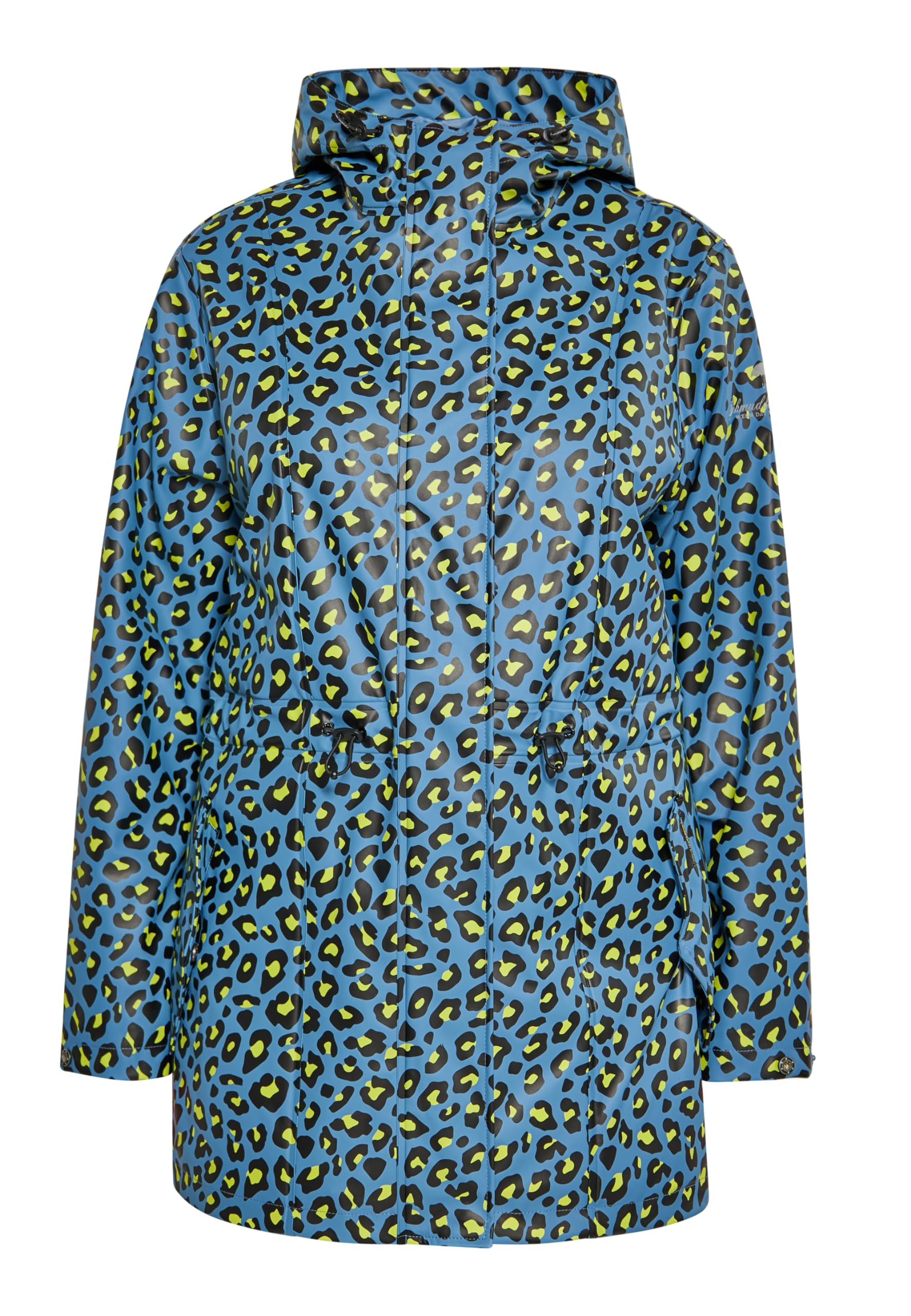 schmuddelwedda-damen-regenjacke-wasserdichte-kurzjacke-mit-kapuze image 1