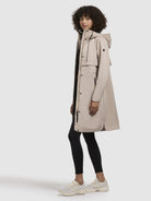 khujo-manao-damen-sommerparka-beige image 2