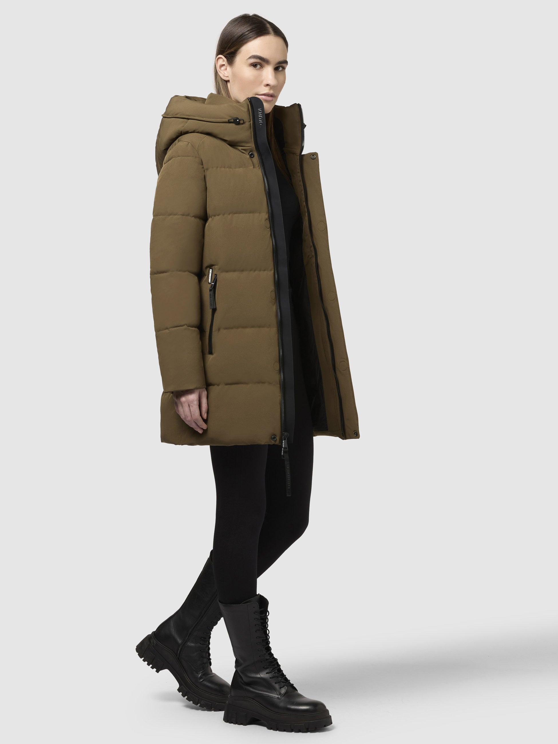 khujo-mantel-lola-damen-kurz-steppmantel-regular-fit-khaki image 6