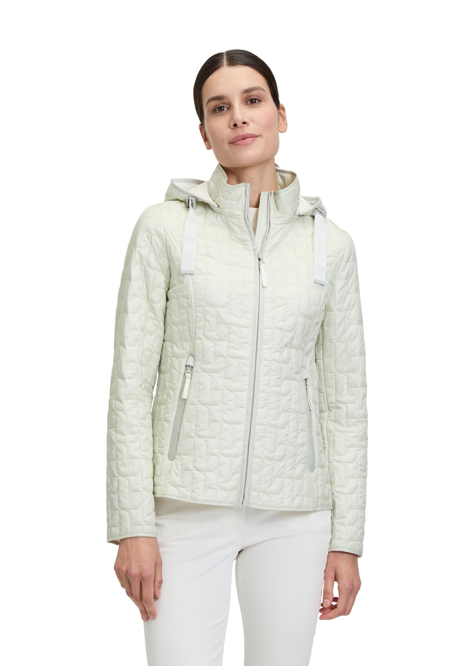 gil-bret-damen-steppjacke-mit-kapuze-hahnentritt-polyamid image 1