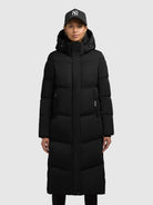 khujo-coat-luga2-black-langer-wintermantel-damen-wattiert image 4