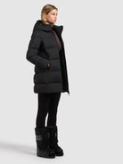 khujo-tanare3-damen-steppjacke-black-regular-fit-mit-kapuze image 6