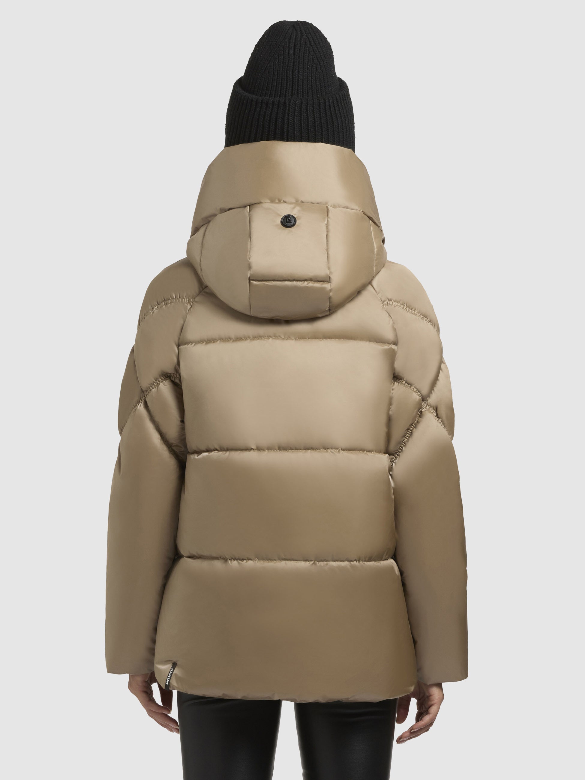 khujo-jacke-isett-sand-damen-steppjacke-h-ftlang-gl-nzend-regular-fit image 3