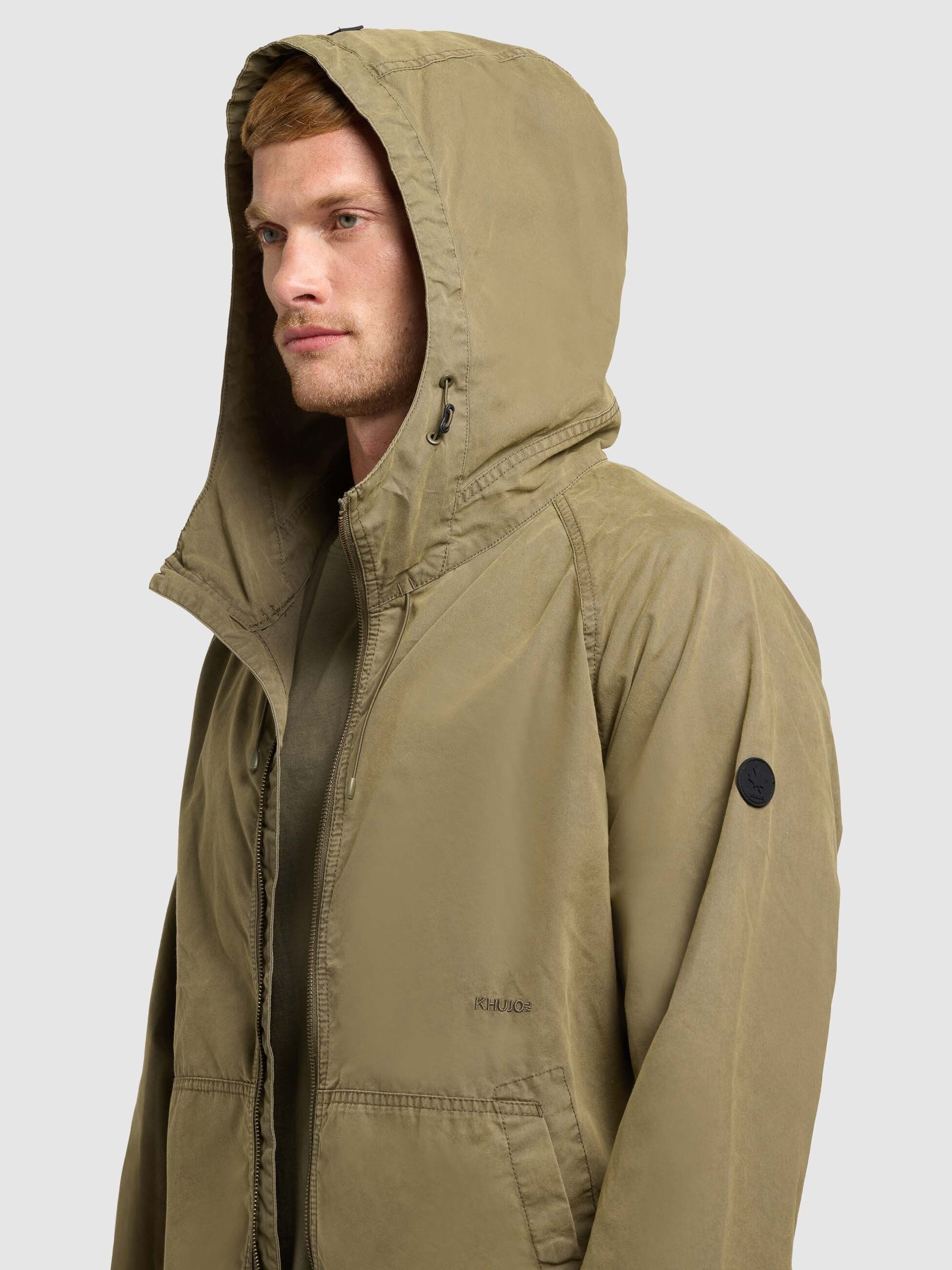 khujo-jacke-weru-turtle-green-blousonjacke-mit-kapuze image 8