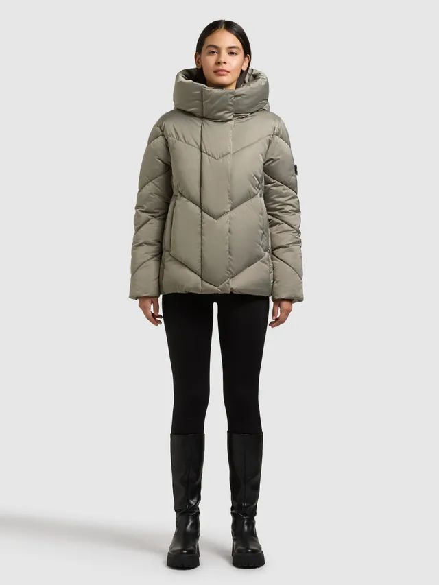 khujo-jacke-isett2-witcher-green-damen-winterjacke-h-ftlang-gl-nzend image 1