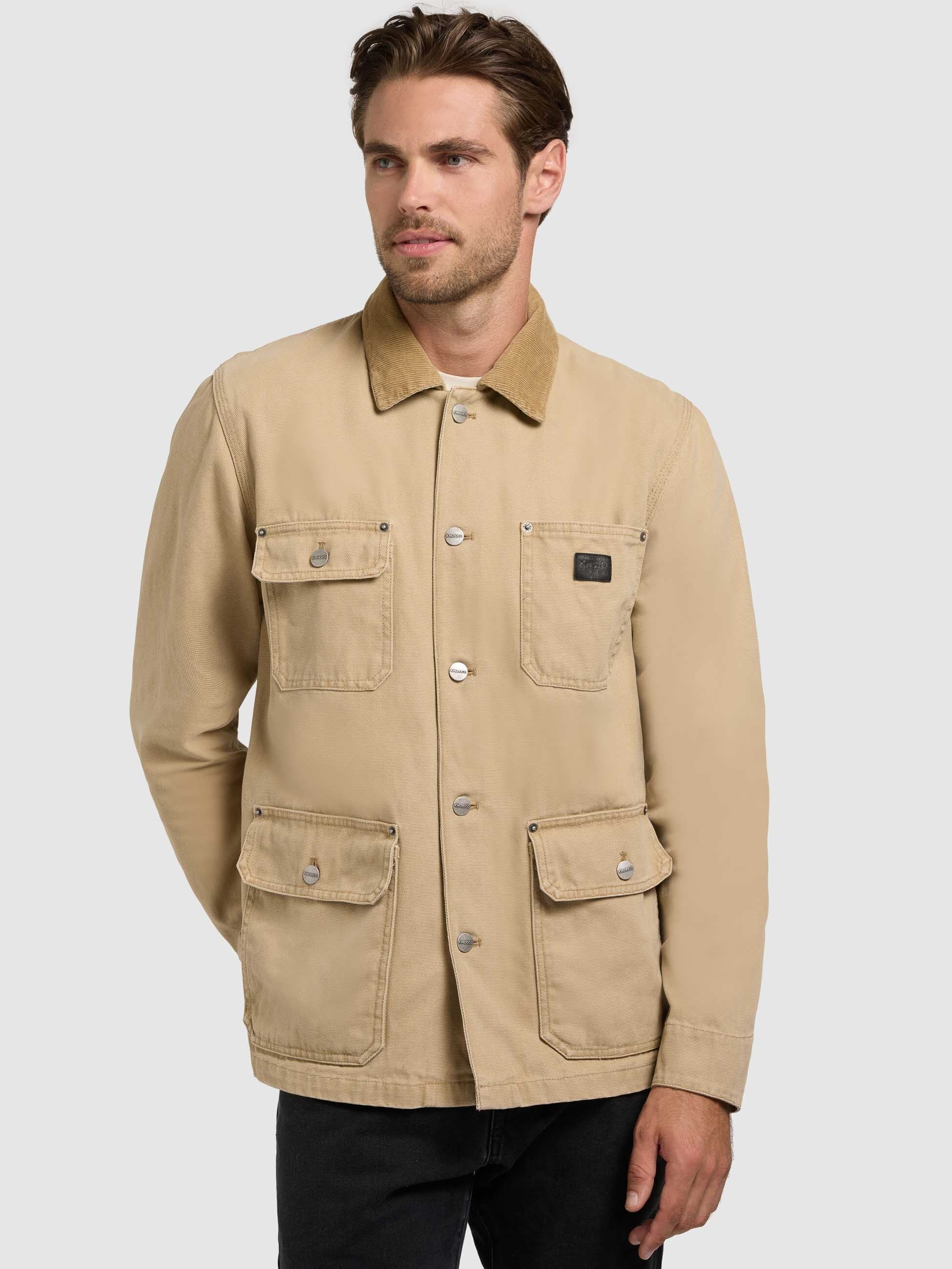 khujo-jacke-nuhh-beige-fieldjacket image 8