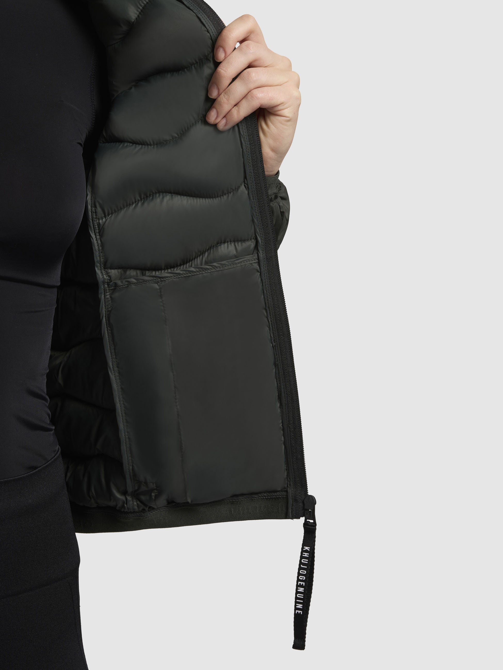 khujo-jacke-nargo-dunkelgr-n-damen-steppjacke-slim-fit-mit-kapuze image 8