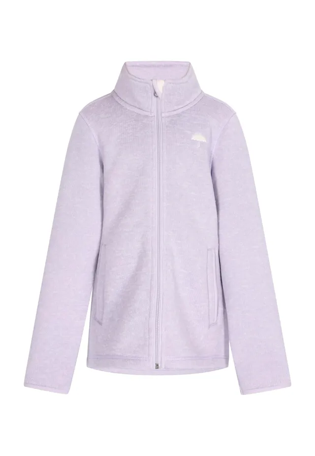 schmuddelwedda-m-dchen-strickfleecejacke-mit-stehkragen image 1
