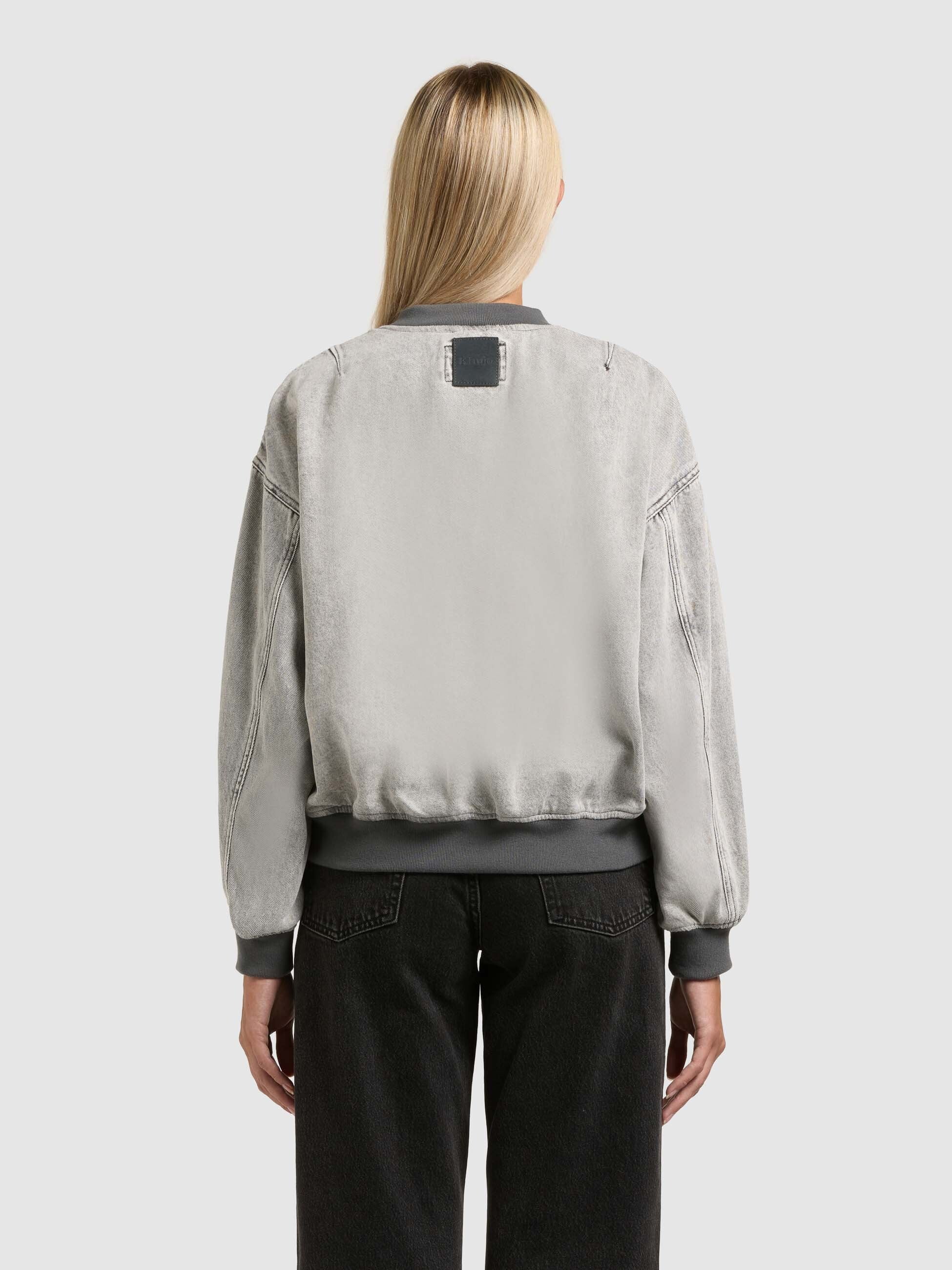 khujo-sissi-grey-acid-bomberjacke-damen-blouson image 3