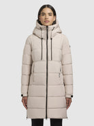 khujo-mantel-indie2-hellbeige-warm-wattierter-damen-wintermantel image 4