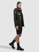 khujo-evelyn-damen-jacke-black-regular-fit image 6