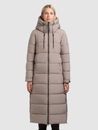 khujo-coat-deria4-greige-steppmantel-wadenlang-regular-fit image 4