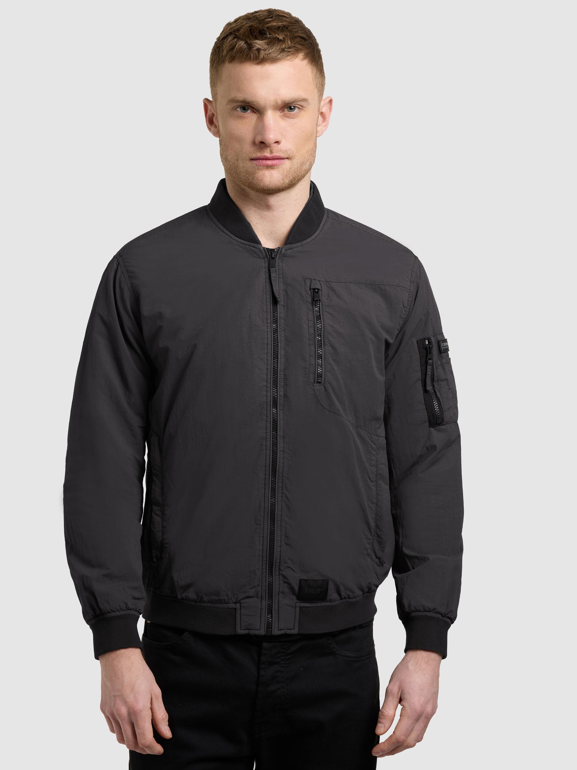 khujo-ibe-blousonjacke-black-garment-dye image 7