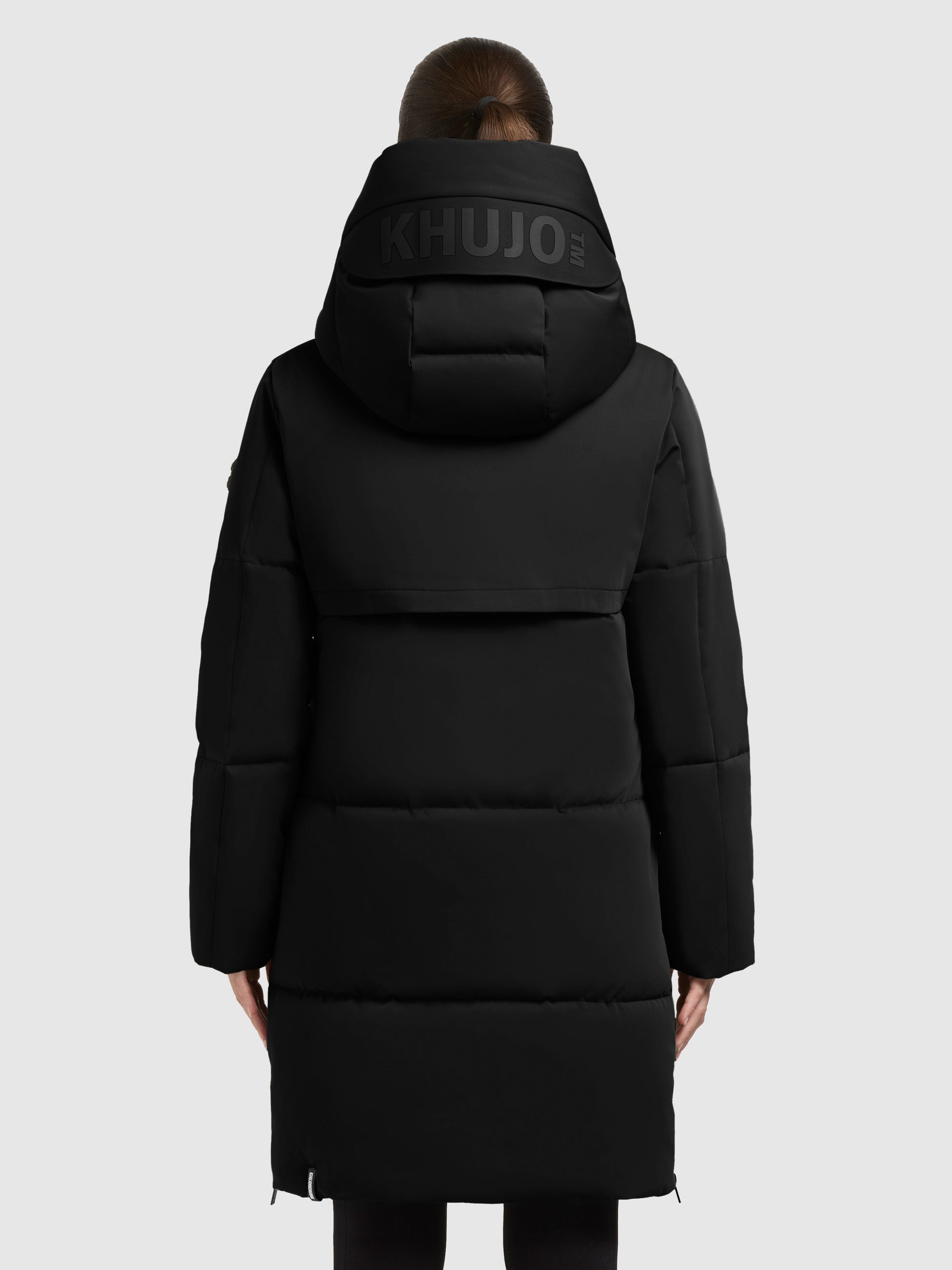 khujo-mantel-nean-damen-kurzmantel-black image 3