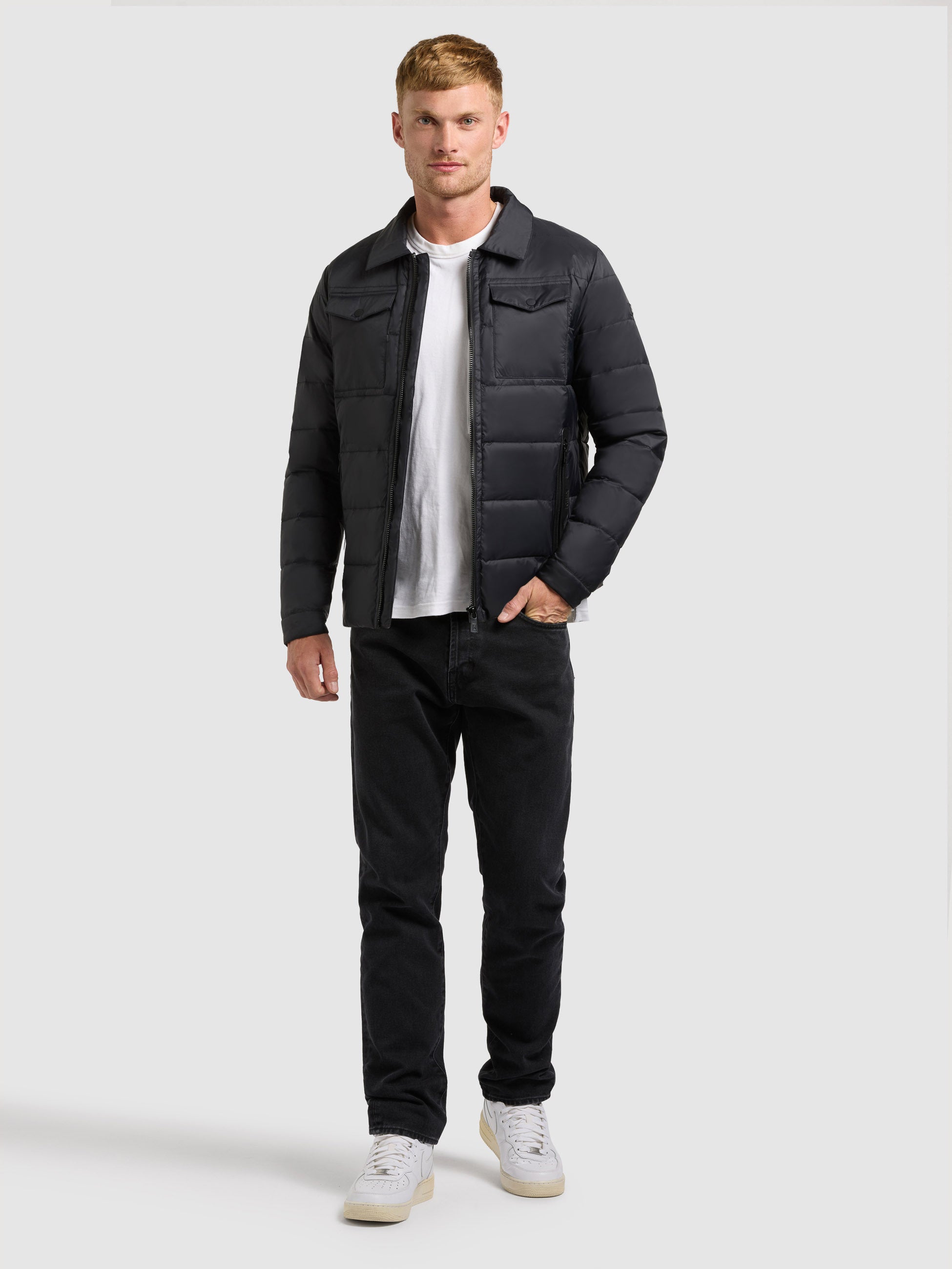 khujo-jacke-calzone-black-herren-steppjacke-leicht-wattiert image 6