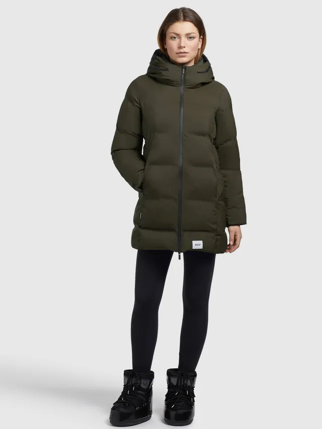 khujo-jacke-tanare2-khaki-damen-steppjacke image 1