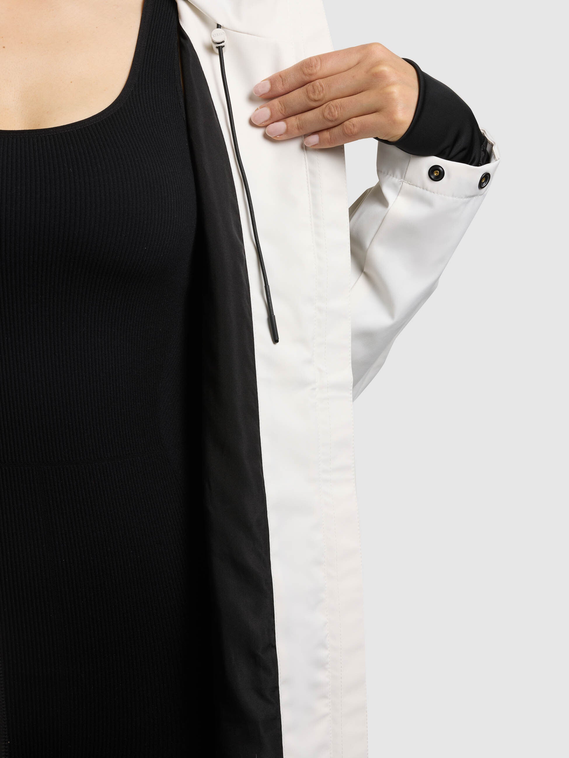 khujo-june-kurzmantel-off-white-damen-leicht image 8
