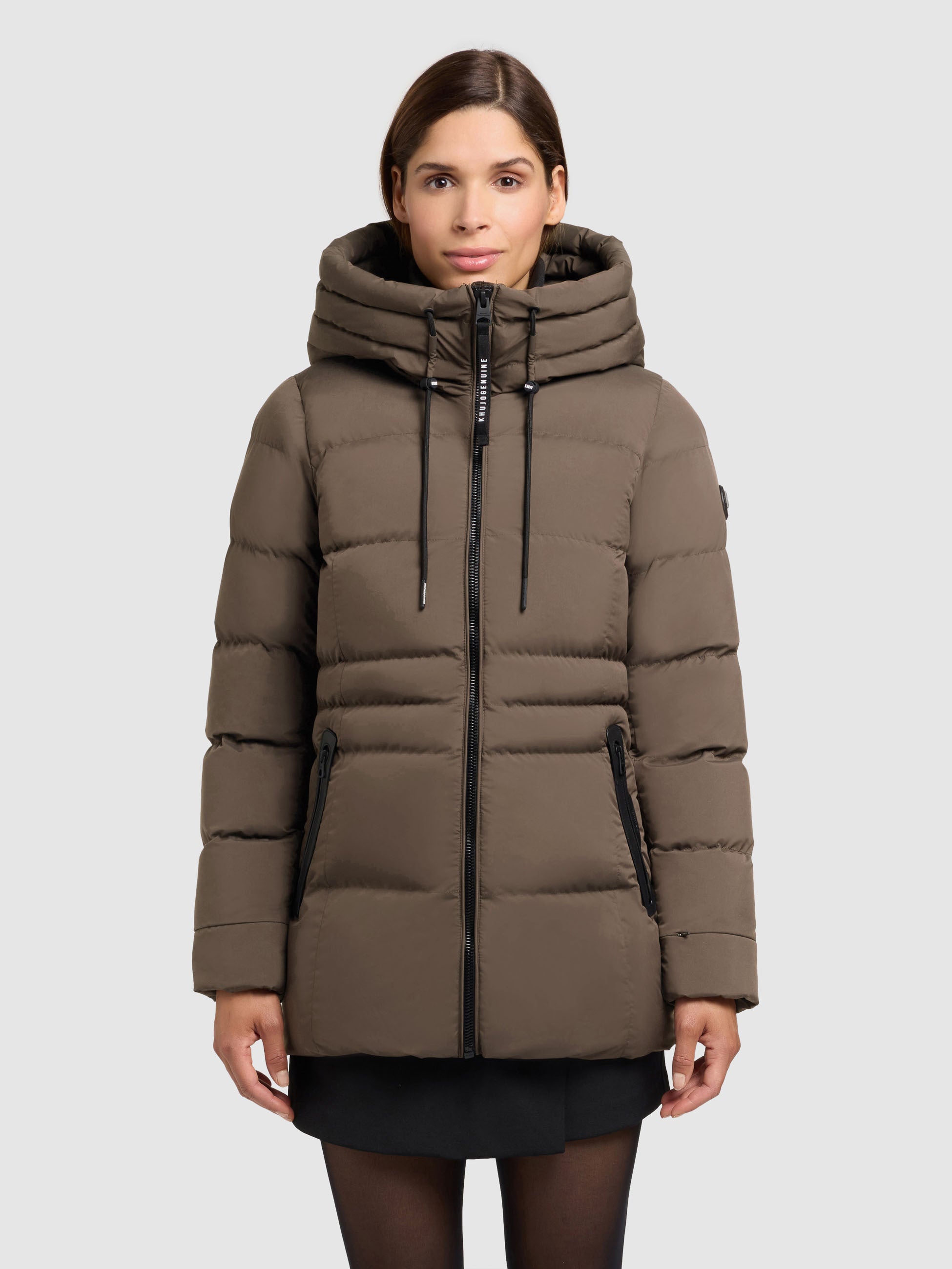 khujo-matla-damen-winterjacke-dull-green-slim-fit image 4