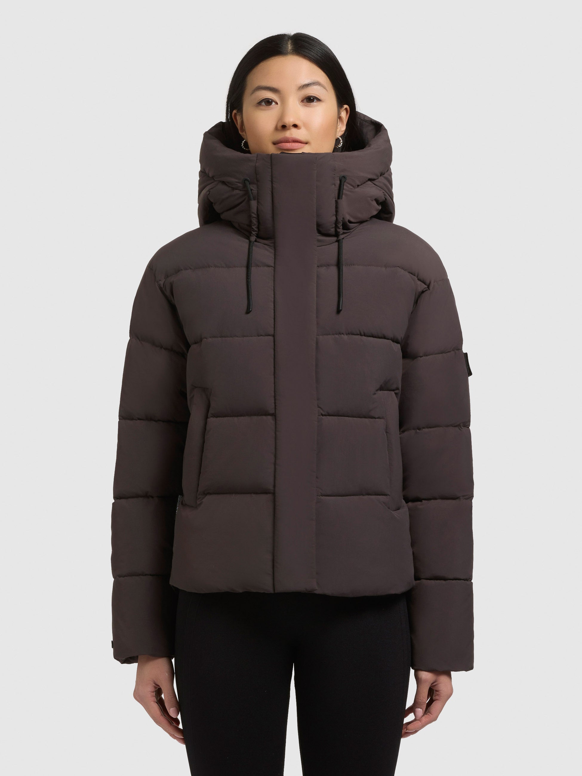 khujo-jacke-valina2-moody-plum-wasserabweisende-damen-steppjacke-loose-fit image 4