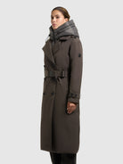 khujo-coat-elena2-graphite-gray-damen-trenchcoat-wintermantel-knielang image 5