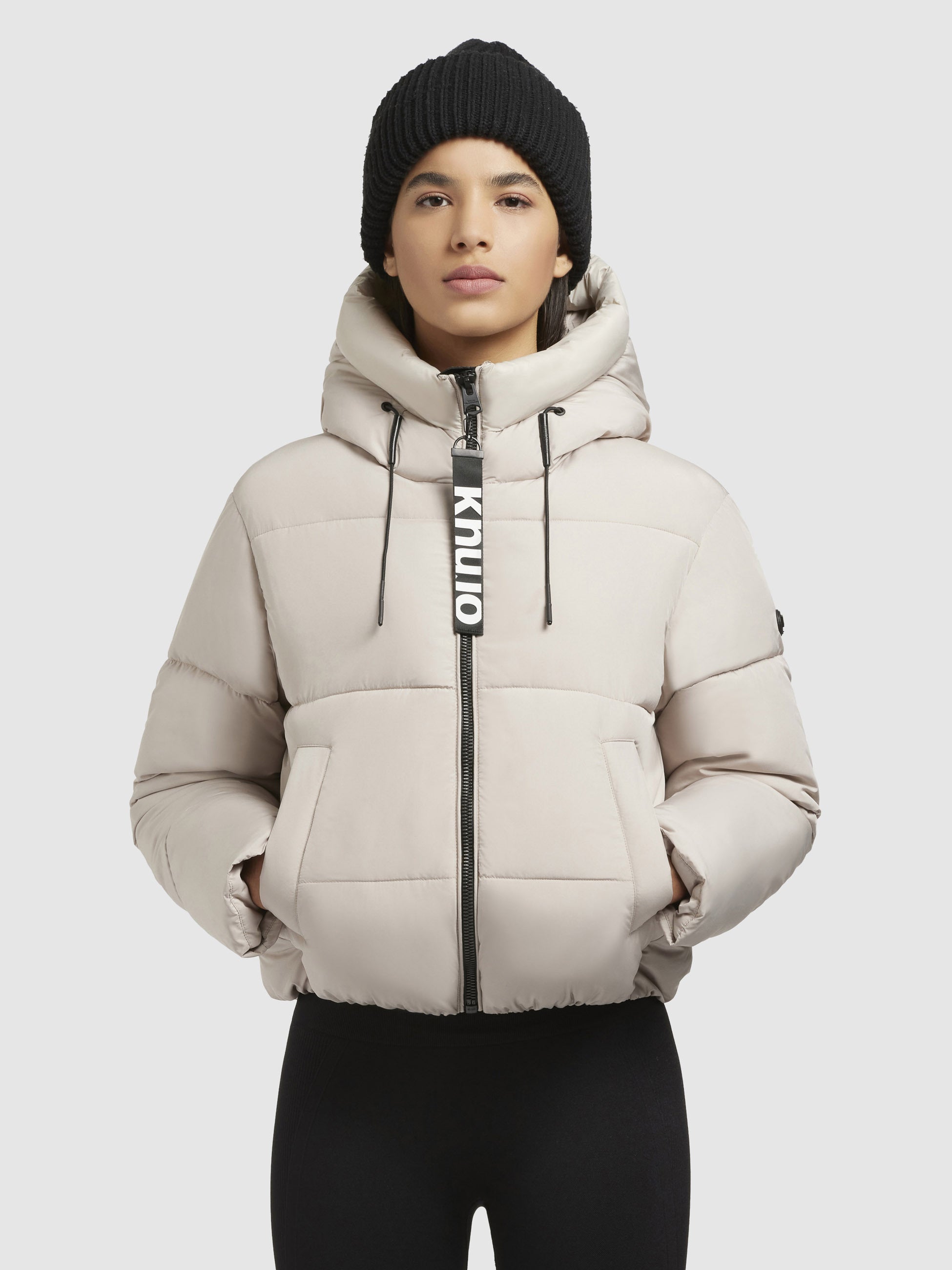 khujo-elida-damen-steppjacke-hellbeige image 4