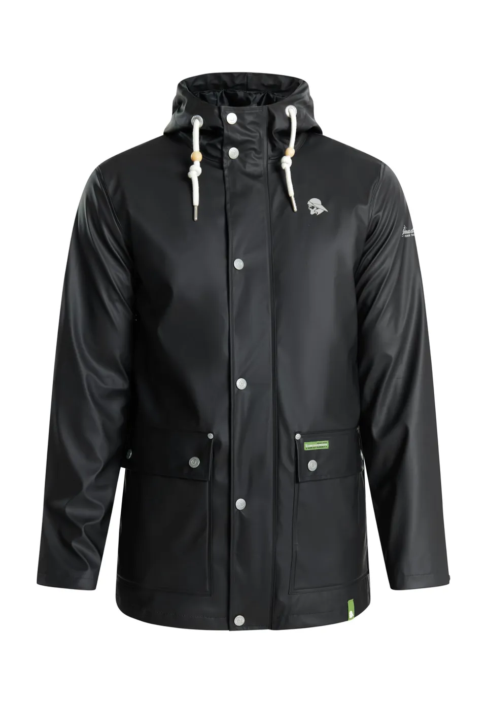 schmuddelwedda-herren-regenjacke-aus-recyceltem-material image 1