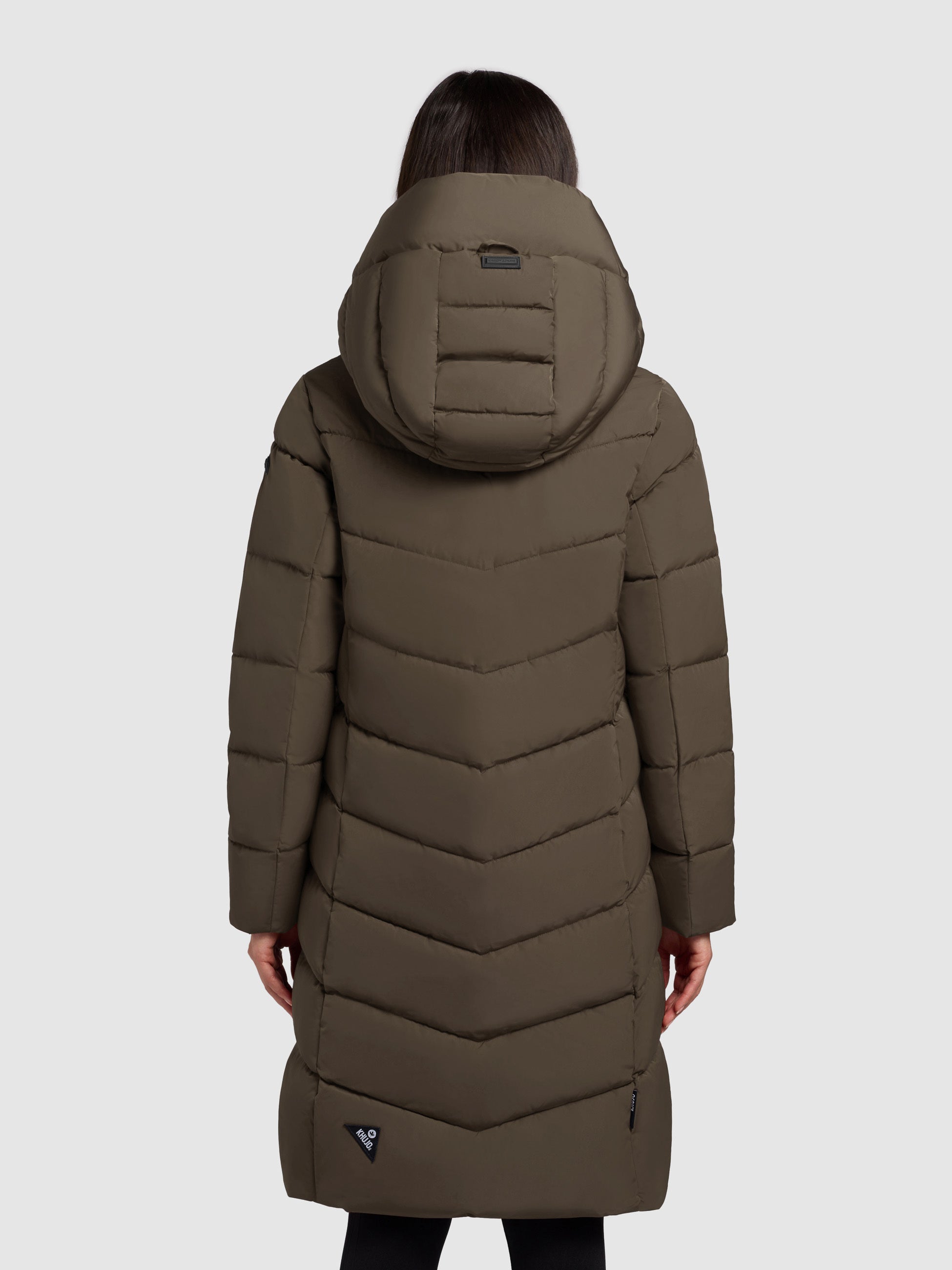 khujo-mantel-mikia2-dark-green-damen-steppmantel-knielang-regular-fit-2 image 3