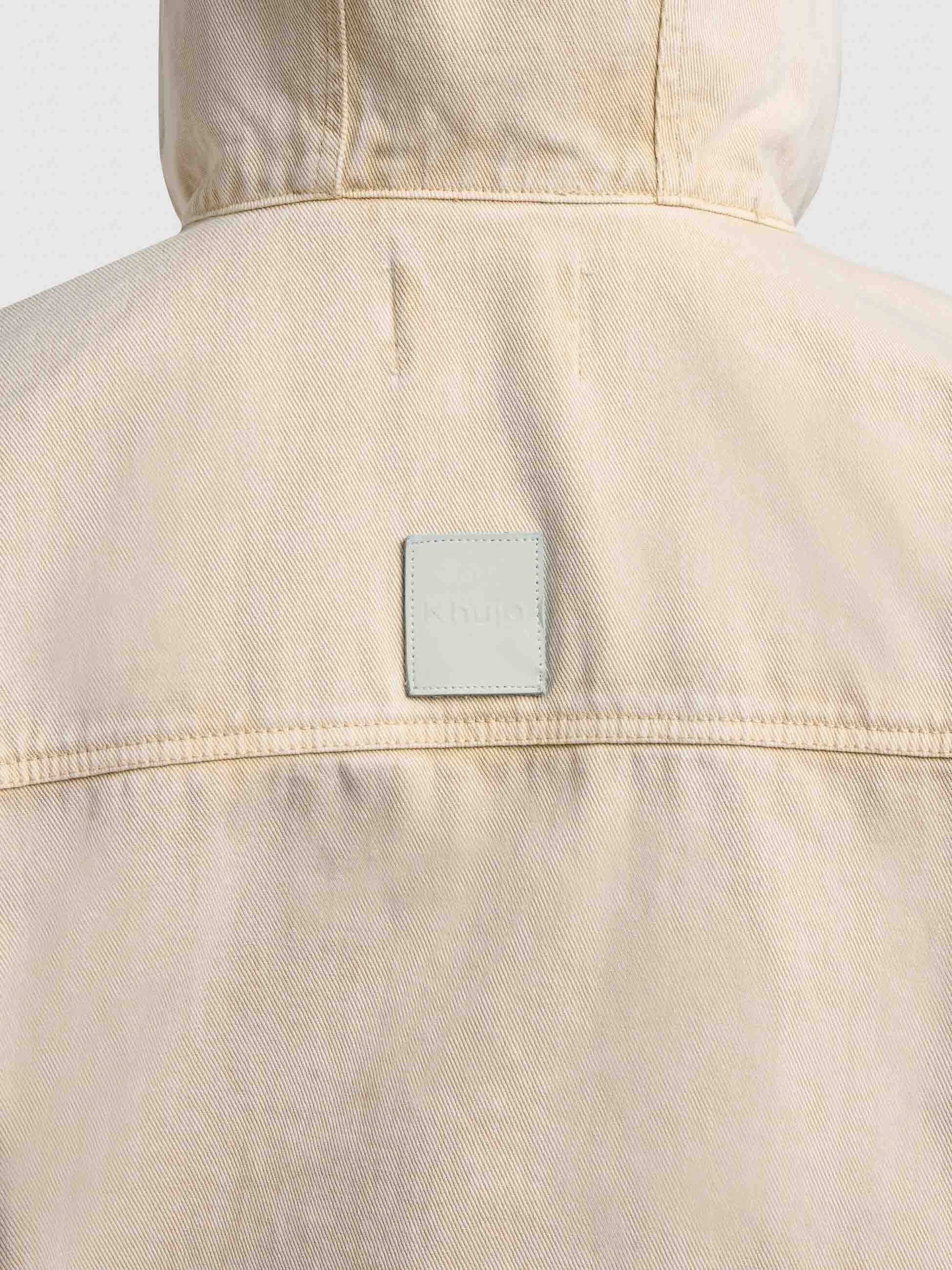 khujo-jacke-gretel-sand-damen-jeans-blouson-oversize-mit-kapuze image 8